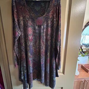 Soft Surroundings Floral Tunic-M
